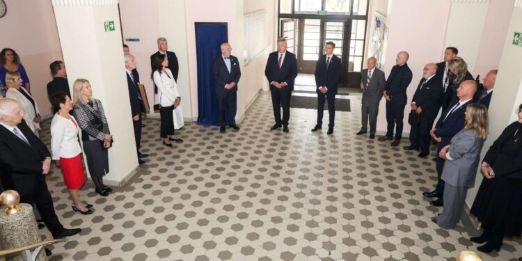 90-mečio minėjimo vaizdas Veterinarijos akademijos rūmuose
