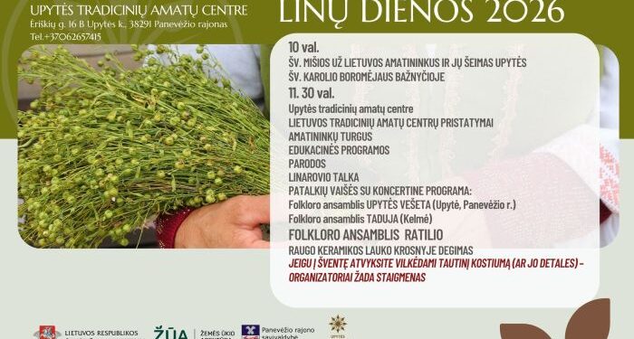 Kviečia „Linų dienos 2026“