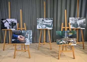 Panevėžyje atidaryta paroda „Gyvenimas tarp delnų“