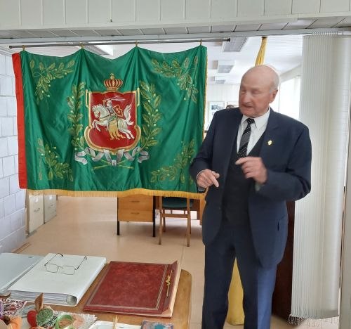 Algimantas Masaitis Marijampolio švietimo raidos centre-muziejuje 2023 m.