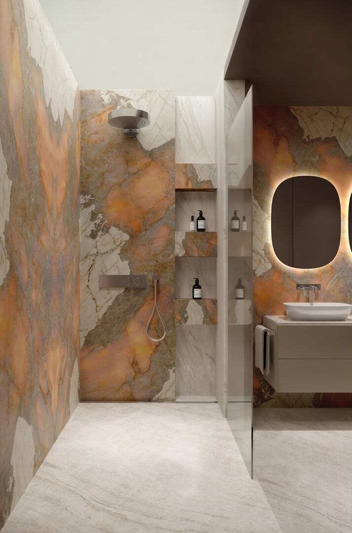 „Baltic Coast Spa Bathroom“ dušo ir praustuvų erdvė