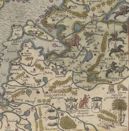 Lietuva žemėlapiuose iki 1613 metų 