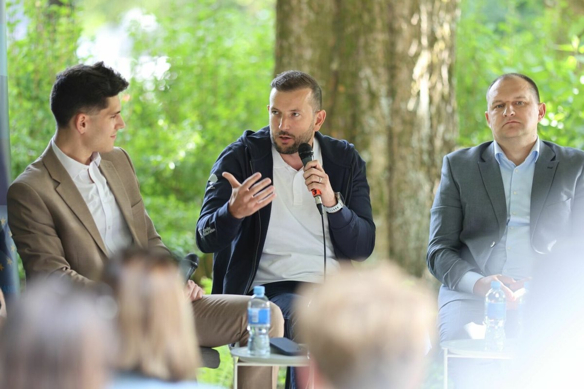 Trys diskusijos apie migraciją Lietuvoje dalyviai