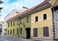 Rūdninkų g. 13 istorinio pastato fasadas Vilniaus senamiestyje