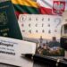 Lietuvos pasas, asmens dokumentas su pavarde Ławcewicz, Seimas ir Lietuvos bei Lenkijos simboliai