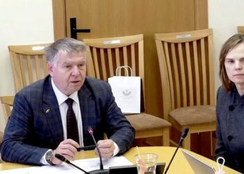 Valdas Rakutis Seimo Lituanistikos tradicijų ir paveldo įprasminimo komisijos posėdyje