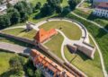 Vilniaus gynybinės sienos bastėja iš oro