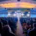 Vilniuje vykusios „#Disinfo2026“ konferencijos pilna dalyvių salė.
