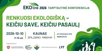 „EKOlink 2026“ konferencijos apie ekologišką maistą ir sveikatą skelbimas