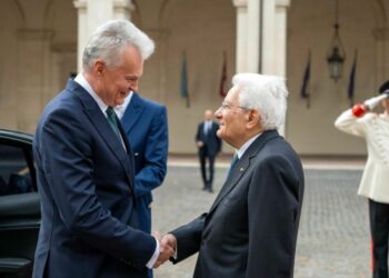 Prezidentas vieši Italijoje