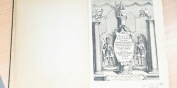 Alberto Vijūko-Kojelavičiaus „Lietuvos istorijos“ leidinys Klaipėdos universiteto bibliotekoje