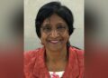 2026 metų Nobelio taikos premijos laureatės Navi Pillay portretas