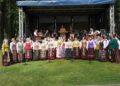 Projekto „Skambantys kanklių dialogai“ atlikėjai pirmosios muzikinės programos pristatyme