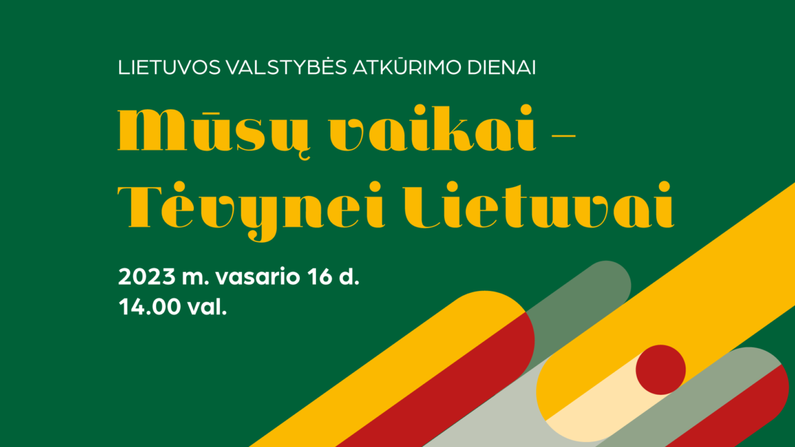 Jaunųjų atlikėjų šventinis koncertas „Mūsų vaikai – Tėvynei Lietuvai“ | Rengėjų nuotr.