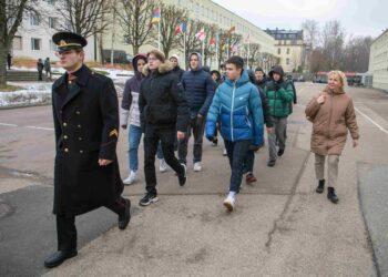 Lietuvos karo akademijoje – pilietiškumo pamoka | E. Genio nuotr.