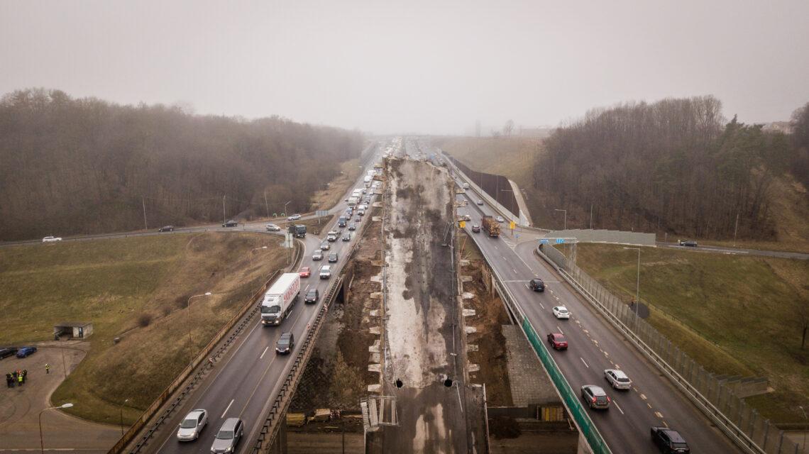 Nuvirtusio tilto konstrukcija | kaunas.lt nuotr.