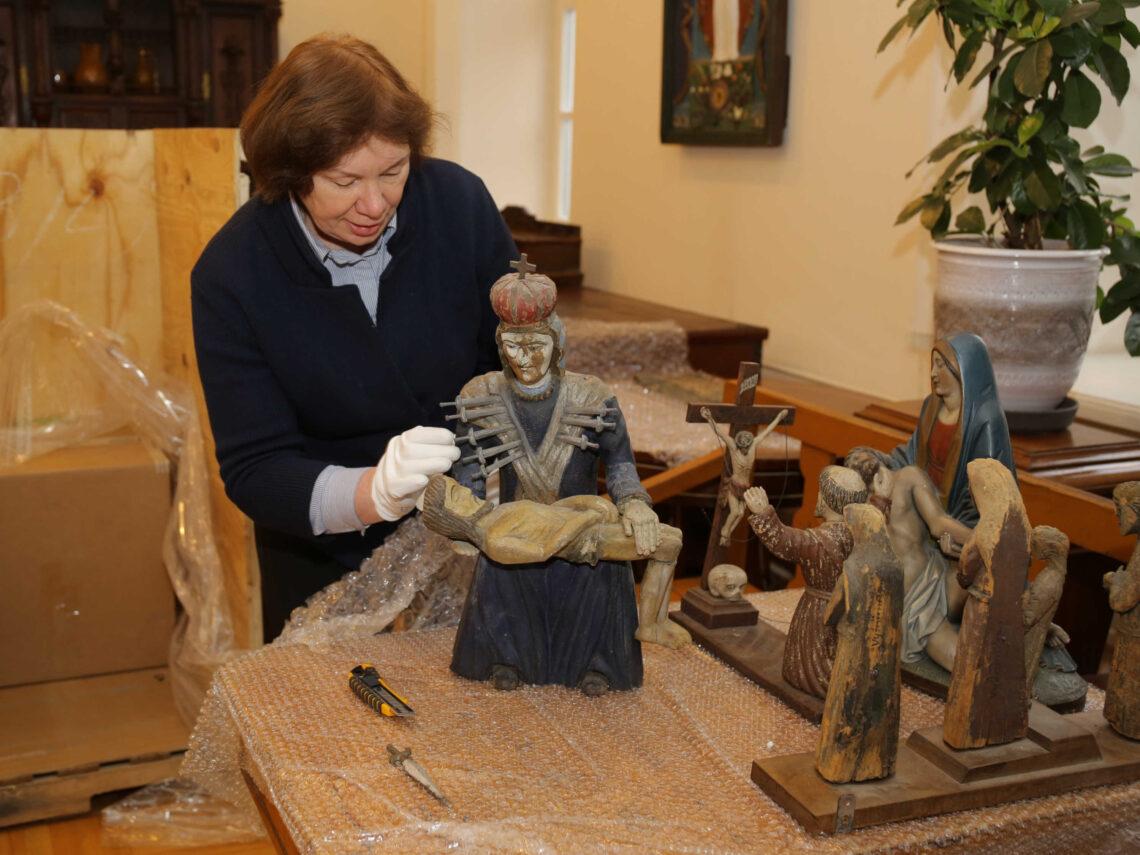 Skulptūros ženkliai papildys LNM etninės kultūros rinkinius | A. Baltėnas, LNM nuotr.