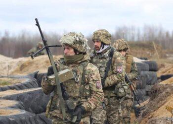 Ukrainos gynėjai | facebook.com/GeneralStaff.ua nuotr.