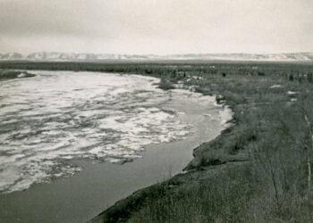 Srauni Kožimo upė. Komijos ASSR | Okupacijų ir laisvės kovų muziejaus nuotr.