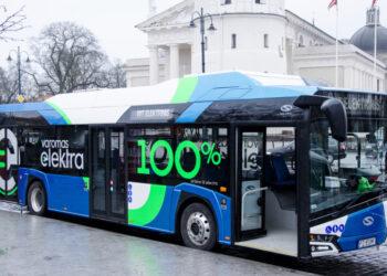 Ekologiškas autobusas | am.lrv.lt nuotr.
