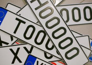 Automobilių numeriai | regitra.lt nuotr.