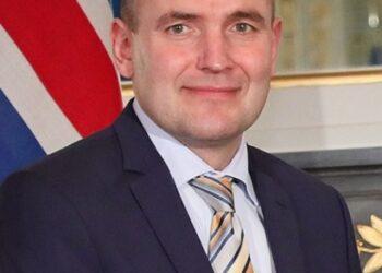 Islandijos prezidentas Gudnis Jouhanesonas | wikipedia.org nuotr.