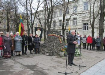 Vilniuje pagerbtos trėmimų „Bangų mūša“ aukos | voruta.lt nuotr.