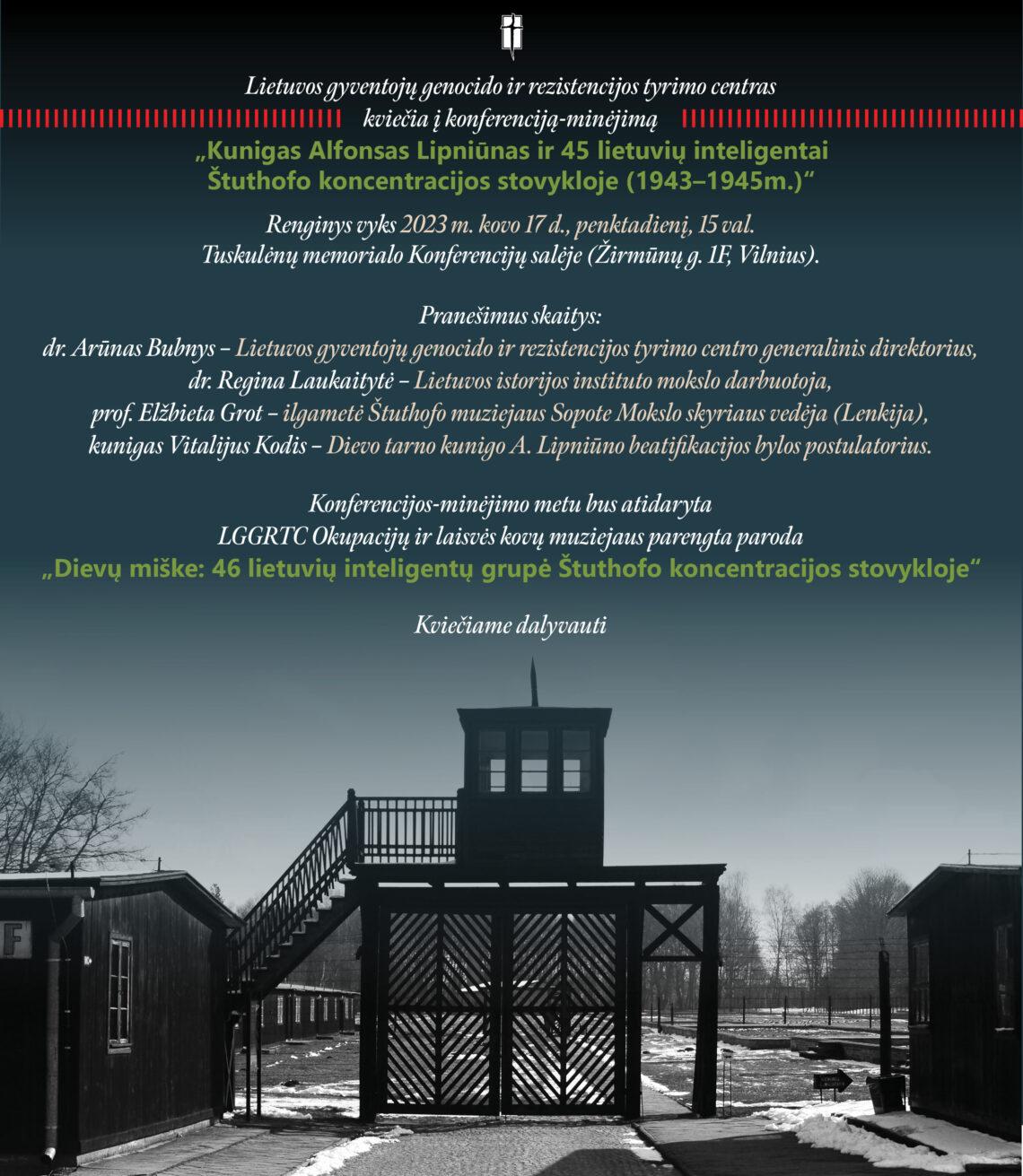 LGGRTC kviečia į konferenciją-minėjimą | LGGRTC nuotr.