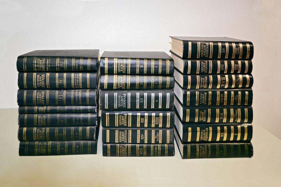 Lietuvių kalbos žodynas (20 t. 1941–2002) | T. Paulauskytės nuotr.