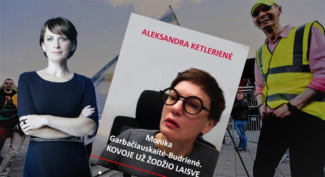 Indrė Makaraitytė pristato A. Ketlerienės knygą | Alkas.lt koliažas