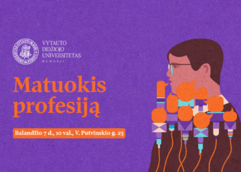 „Matuokis profesiją 2023“: kas yra populiaru, nebūtinai yra teisinga | VDU nuotr.