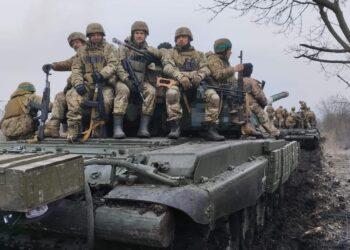 Ukrainos gynėjai | https://www.facebook.com/GeneralStaff.ua nuotr.