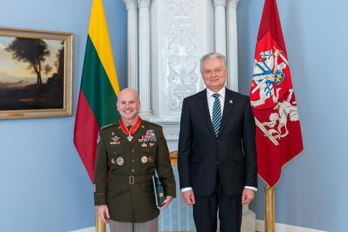 Kristoferis Kavolis ir Gitanas Nausėda | R. Dačkaus nuotr.