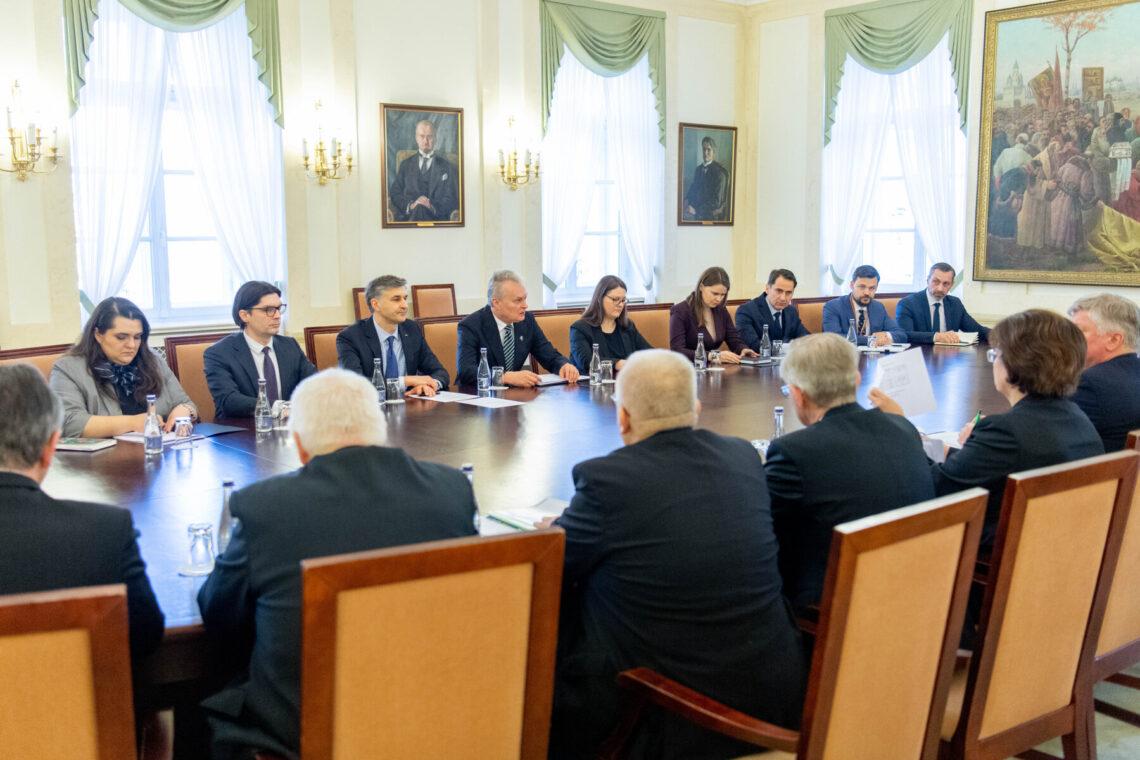Susitikimas Prezidentūroje | R. Dačkaus nuotr.