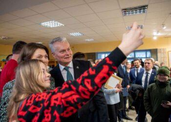 Prezidentas Skuode | lrp.lt, R. Dačkaus nuotr.