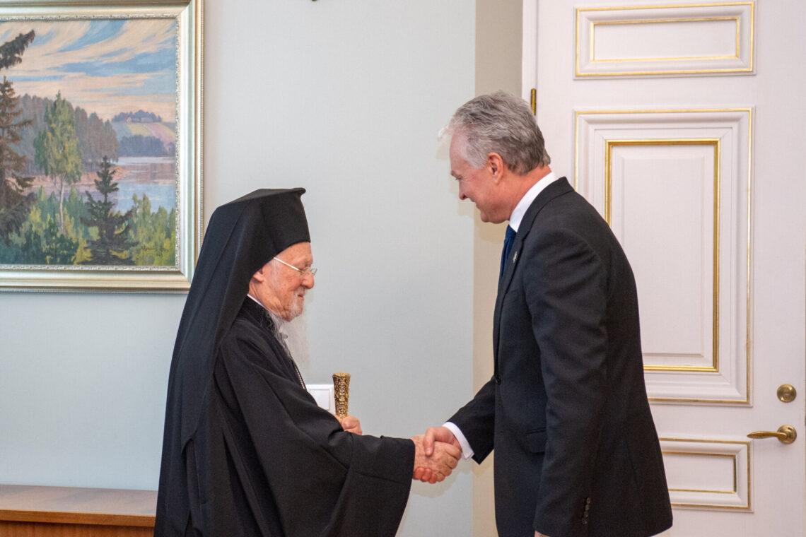 Lietuvoje vieši patriarchas Baltramiejus I | R. Dačkaus nuotr.