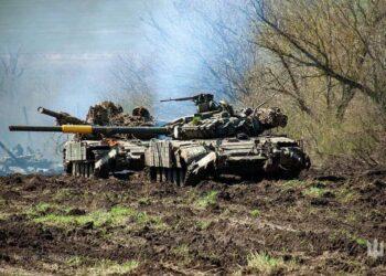 Karas Ukrainoje | .facebook.com/GeneralStaff.ua nuotr.