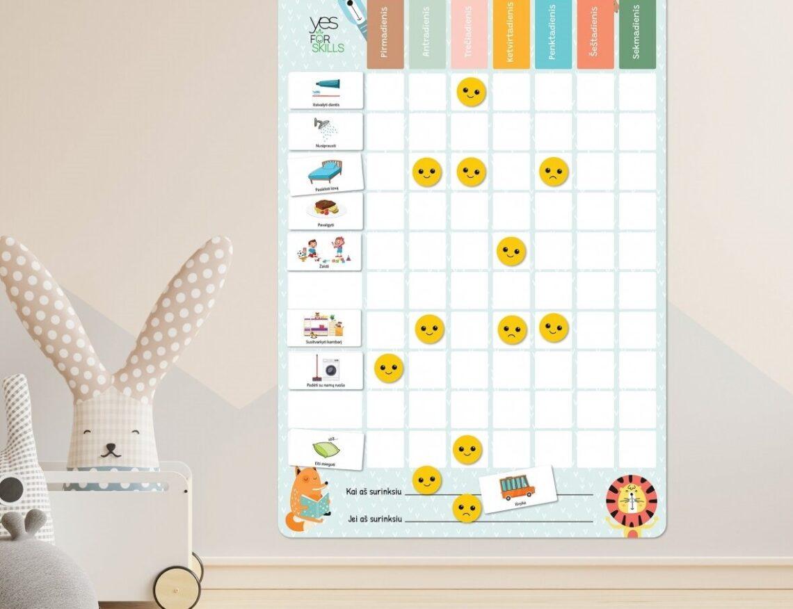 Magnetinės lentos | yesforskills.lt nuotr.