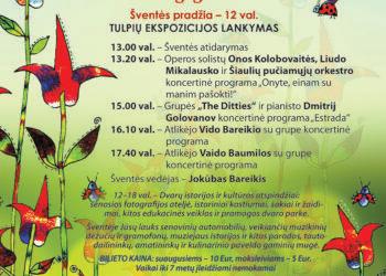 Artėjant Tulpių žydėjimo šventei Burbiškio dvare skleidžiasi žiedai | L. Prascevičiūtės nuotr.