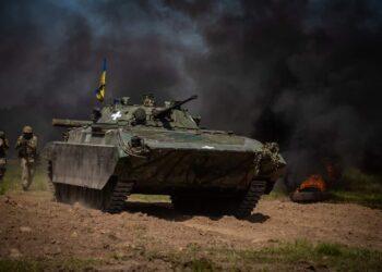 Karas Ukrainoje | facebook.com/GeneralStaff.ua nuotr.