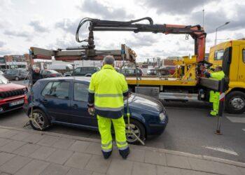 Priverstinis automobilių nuežimas | S. Žiūros nuotr.