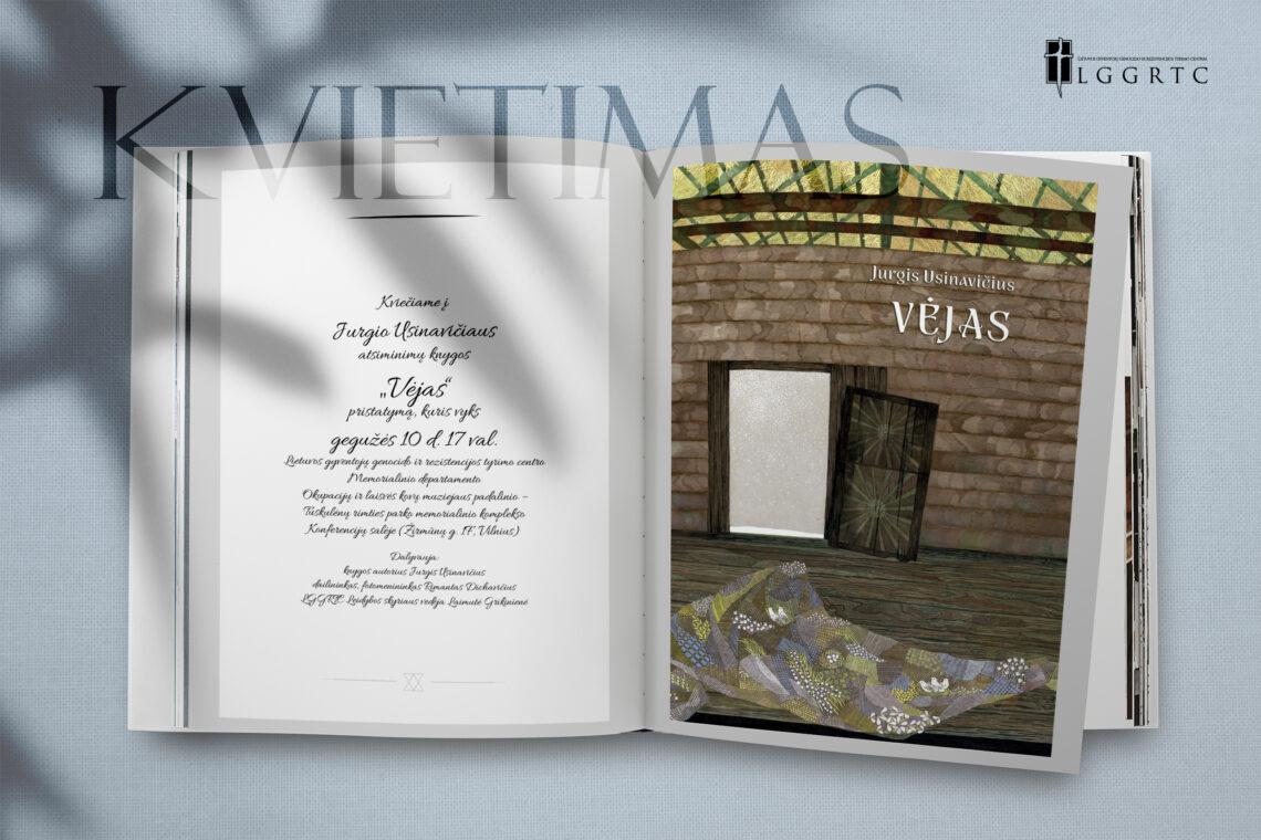 Vyks J. Usinavičiaus knygos „Vėjas“ pristatymas | LGGRTC nuotr.