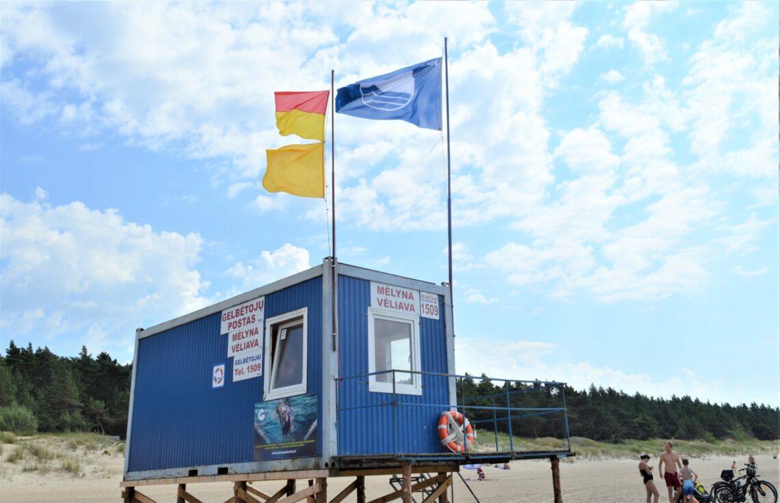 Mėlynoji vėliava | palanga.lt nuotr.