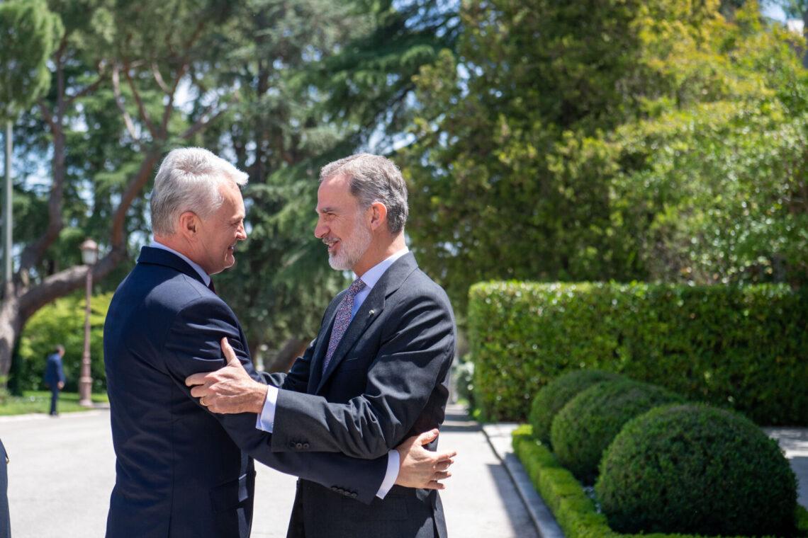 Prezidentas susitiko su Ispanijos karaliumi | R. Dačkaus nuotr.