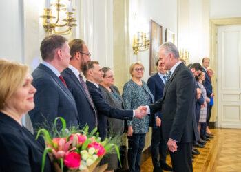 Susitikimas Prezidentūroje | R. Dačkaus nuotr.