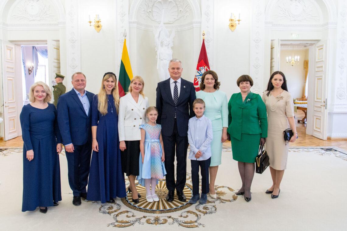 Apdovanojimų įteikimas Prezidentūroje | R. Dačkaus nuotr.