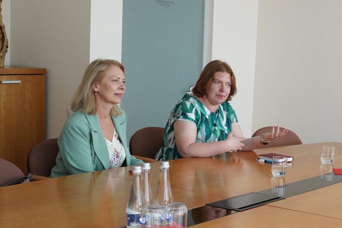 VLKK su Vilniaus r. savivaldybės meru aptarė lietuvių ir tautinių mažumų kalbų vartojimą | Vilniaus r. savivaldybės administracijos nuotr.