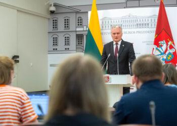 Prezidento komentarai po Valstybės gynimo tarybos posėdžio | lrp.lt, R. Dačkaus nuotr.