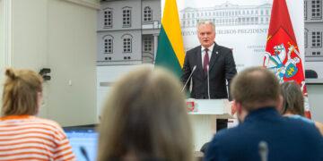 Prezidento komentarai po Valstybės gynimo tarybos posėdžio | lrp.lt, R. Dačkaus nuotr.