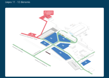 Eismo žemėlapis | ltou.lt nuotr.